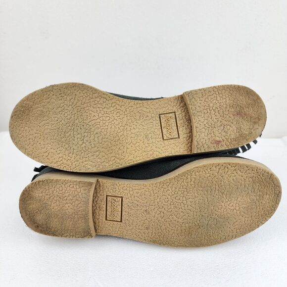 Coolway Grey Suede Fringe Ankle Boot Booties Boho Comfort Shoes Size 8 - Picture 7 of 14